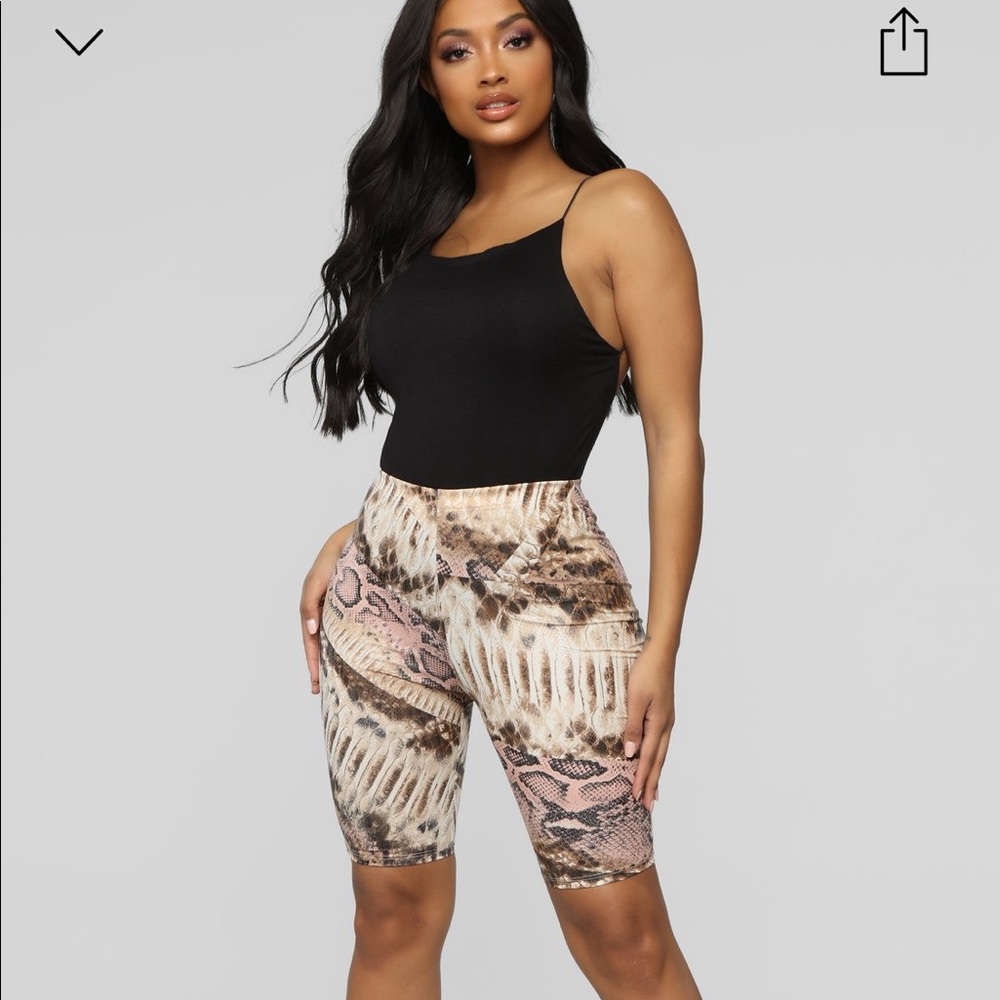 Fashion nova biker shorts
